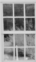 Enlargement: Right Kitchen Window (Full Spectrum) : The Rebecca Nurse Homestead, Danvers (Salem Village), Massachusetts (2015): Enlargement of right kitchen window. Enlargement: Right Kitchen Window (Full Spectrum)