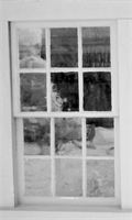 Enlargement: Left Kitchen Window (Deep Infrared) : The Rebecca Nurse Homestead, Danvers (Salem Village), Massachusetts (2015): Enlargement of left kitchen window. Enlargement: Left Kitchen Window (Deep Infrared)
