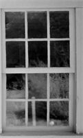 Enlargement: Right Kitchen Window (Deep Infrared) : The Rebecca Nurse Homestead, Danvers (Salem Village), Massachusetts (2015): Enlargement of right kitchen window. Enlargement: Right Kitchen Window (Deep Infrared)