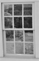 Enlargement: Left Kitchen Window (Full Spectrum) : The Rebecca Nurse Homestead, Danvers (Salem Village), Massachusetts (2015): Enlargement of left kitchen window. Enlargement: Left Kitchen Window (Full Spectrum)