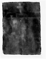 Enlargement: Left Window, Top Half, Lower Right Pane (Deep Infrared) : The Rebecca Nurse Homestead, Danvers (Salem Village), Massachusetts (2015): This was barely visible in Full Spectrum, so I didn't post it. See the cross? There is no cross inside the home in that location. And what's with the hunched, Nosferatu-like figure? Enlargement: Left Window, Top Half, Lower Right Pane (Deep Infrared)